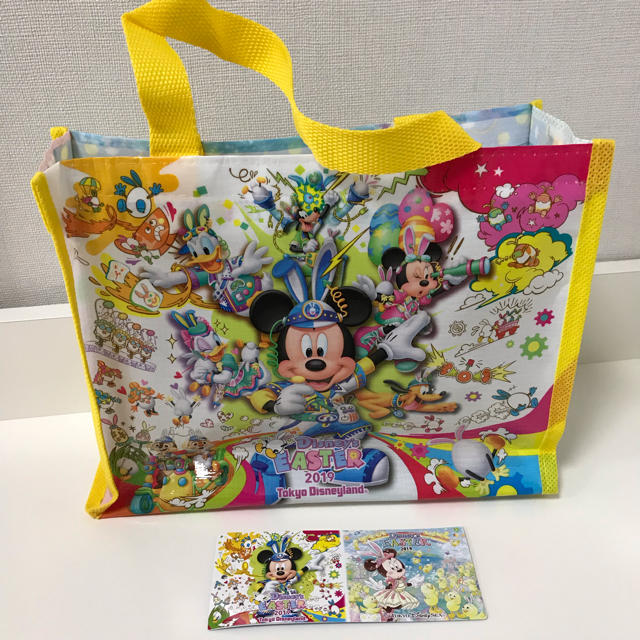 Disney ディズニーイースター チョコレートバッグ お土産バッグ トート カバン 手さげの通販 By My Shop ディズニーならラクマ