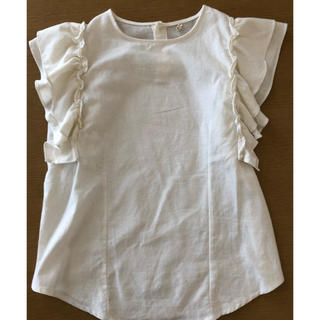 サマンサモスモス(SM2)の袖フリルTシャツ(Tシャツ(半袖/袖なし))