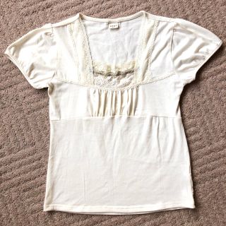 アクシーズファム(axes femme)の新品 ✨アクシーズファム　半袖Tシャツ  白(Tシャツ(半袖/袖なし))