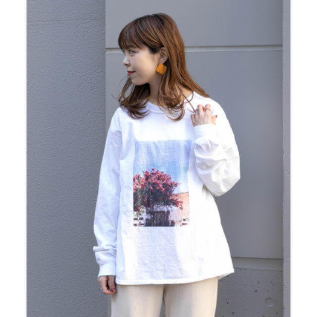 mystic(ミスティック)のmystic 転写プリントロンＴ レディースのトップス(Tシャツ(長袖/七分))の商品写真