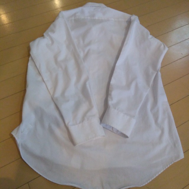 学生ワイシャツ／白／170／長袖 キッズ/ベビー/マタニティのキッズ服男の子用(90cm~)(その他)の商品写真