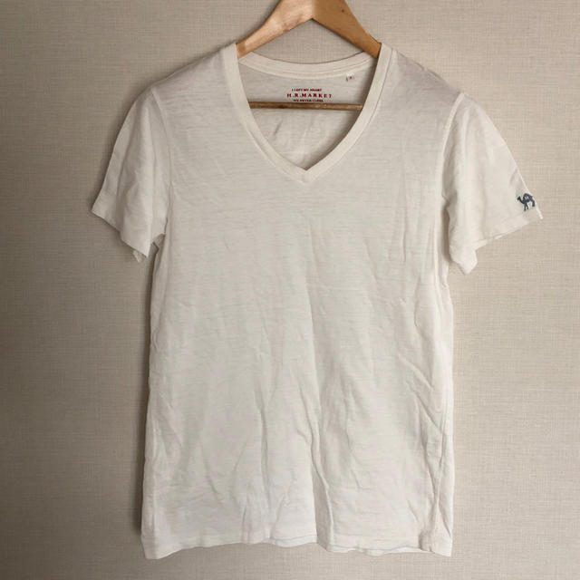 HOLLYWOOD RANCH MARKET(ハリウッドランチマーケット)のGSY VネックショートスリーブTシャツ メンズのトップス(Tシャツ/カットソー(半袖/袖なし))の商品写真