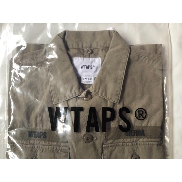 込み M WTAPS BUDS LS 01 / SHIRT. COTTON