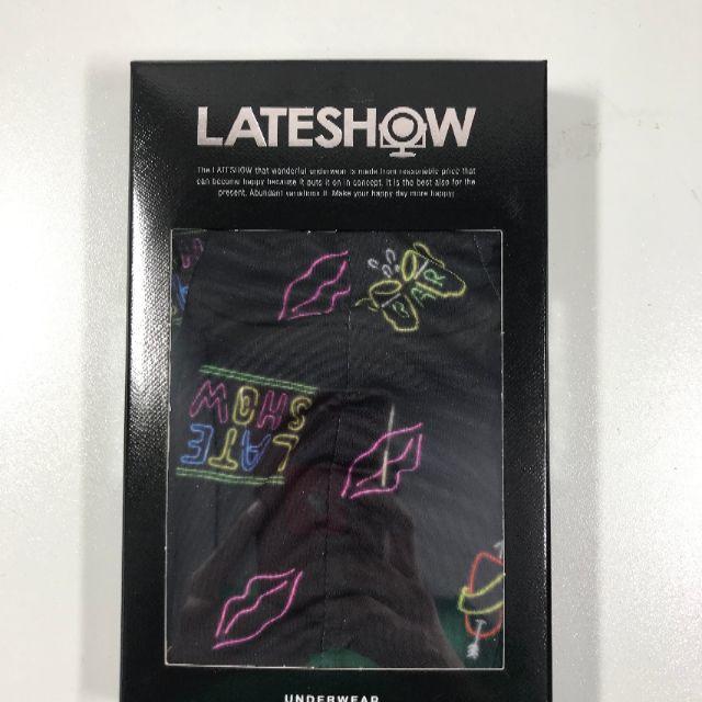 LATESHOW(レイトショー)の レイトショーメンズボクサーパンツ「ネオン」Lサイズ新品 メンズのアンダーウェア(ボクサーパンツ)の商品写真