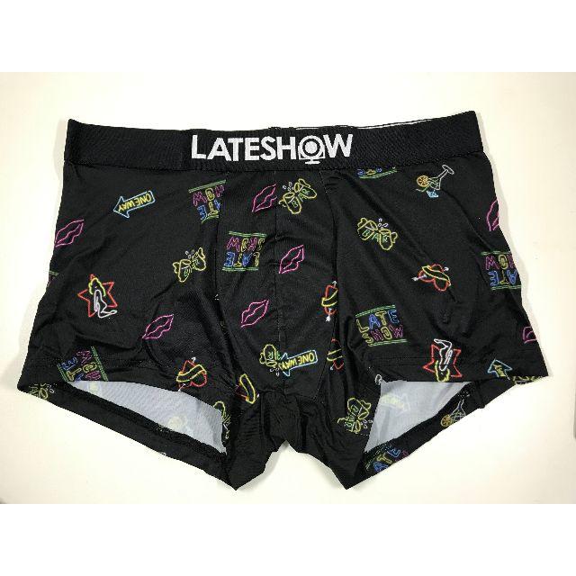 LATESHOW(レイトショー)の レイトショーメンズボクサーパンツ「ネオン」Lサイズ新品 メンズのアンダーウェア(ボクサーパンツ)の商品写真