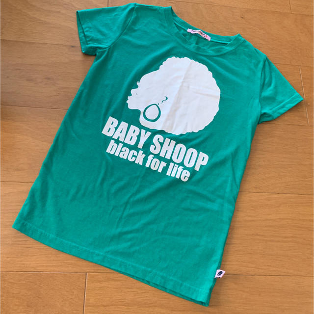 baby shoop(ベイビーシュープ)のbaby shoop  Tシャツ 緑 グリーン シュープ キッズ kids キッズ/ベビー/マタニティのキッズ服女の子用(90cm~)(Tシャツ/カットソー)の商品写真