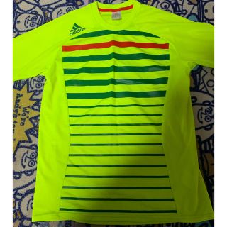 アディダス(adidas)の美品 アディダス メンズ 半袖Tシャツ L(Tシャツ/カットソー(半袖/袖なし))