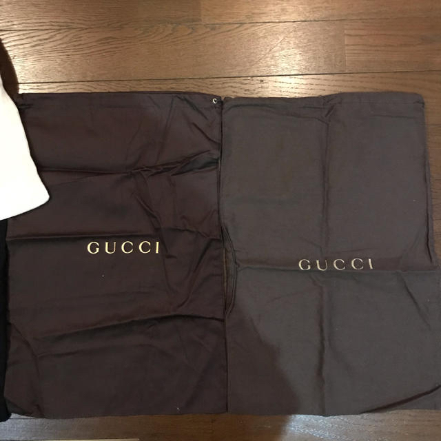 Gucci(グッチ)の未使用、保存袋 シューズケース シューズ袋 レディースのバッグ(ショップ袋)の商品写真