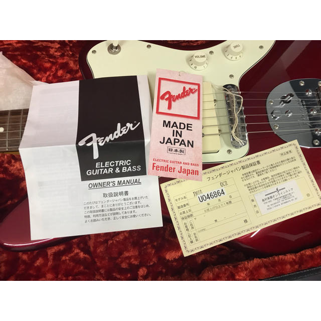 Fender(フェンダー)のFender Japan jazzmaster OCR 楽器のギター(エレキギター)の商品写真