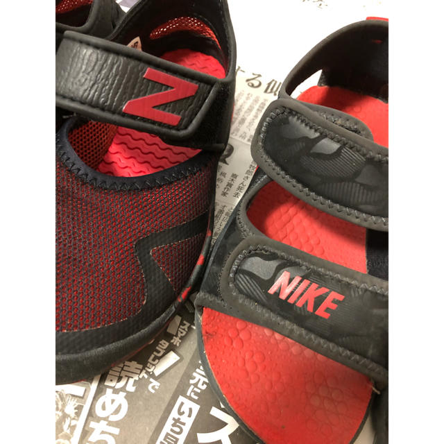 NIKE(ナイキ)のranran様専用です。 キッズ/ベビー/マタニティのキッズ靴/シューズ(15cm~)(サンダル)の商品写真