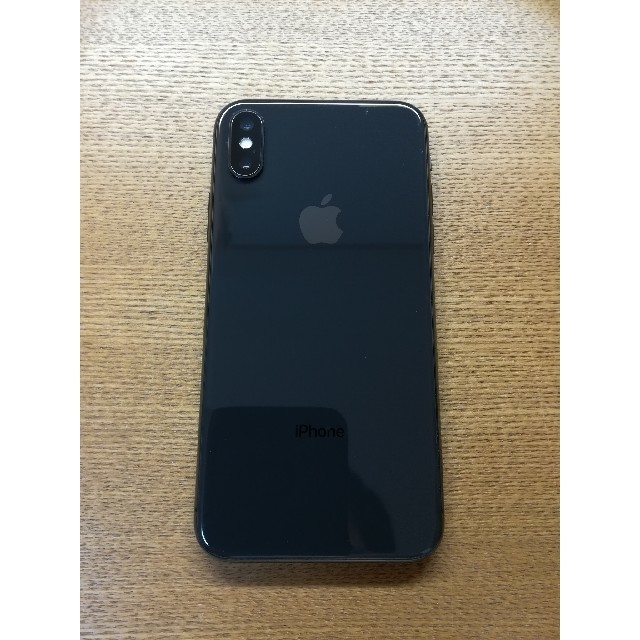 Apple(アップル)の② iPhoneⅩ 64GB SIMフリー ジャンク スマホ/家電/カメラのスマートフォン/携帯電話(スマートフォン本体)の商品写真