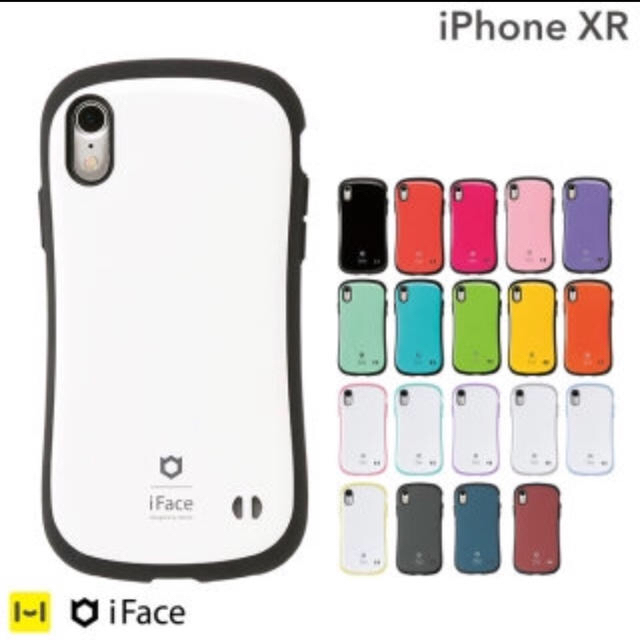 ☆iFace iPhone XR用 ホワイト スマホ/家電/カメラのスマホアクセサリー(iPhoneケース)の商品写真