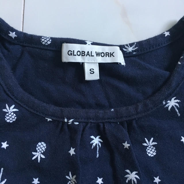 GLOBAL WORK(グローバルワーク)の値下げしました！！✩︎global work✩︎半袖Tシャツ✩︎ キッズ/ベビー/マタニティのキッズ服女の子用(90cm~)(Tシャツ/カットソー)の商品写真