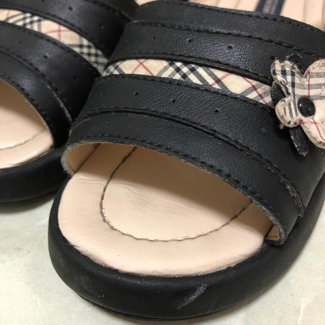 BURBERRY(バーバリー)のバーバリー Burberry サンダル 19㎝ キッズ/ベビー/マタニティのキッズ靴/シューズ(15cm~)(サンダル)の商品写真