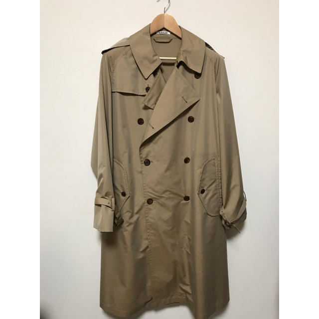 UNUSED(アンユーズド)のAURALEE 18SS FINX POLYESTER BIG TRENCH メンズのジャケット/アウター(トレンチコート)の商品写真