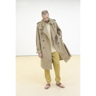 アンユーズド(UNUSED)のAURALEE 18SS FINX POLYESTER BIG TRENCH(トレンチコート)