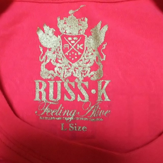 RUSS・K(ラスケー)のRUSS·K  Tシャツ Lサイズ メンズのトップス(Tシャツ/カットソー(半袖/袖なし))の商品写真