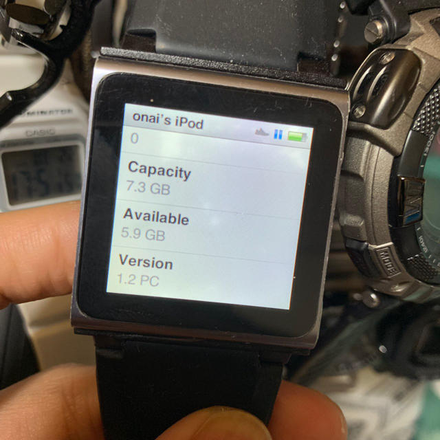 Apple Watch(アップルウォッチ)のApple Watch ipod nano 8GB メンズの時計(腕時計(デジタル))の商品写真