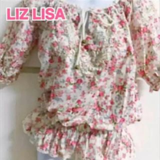 リズリサ(LIZ LISA)のNo.34 LIZ LISA 花柄ブラウス(シャツ/ブラウス(長袖/七分))