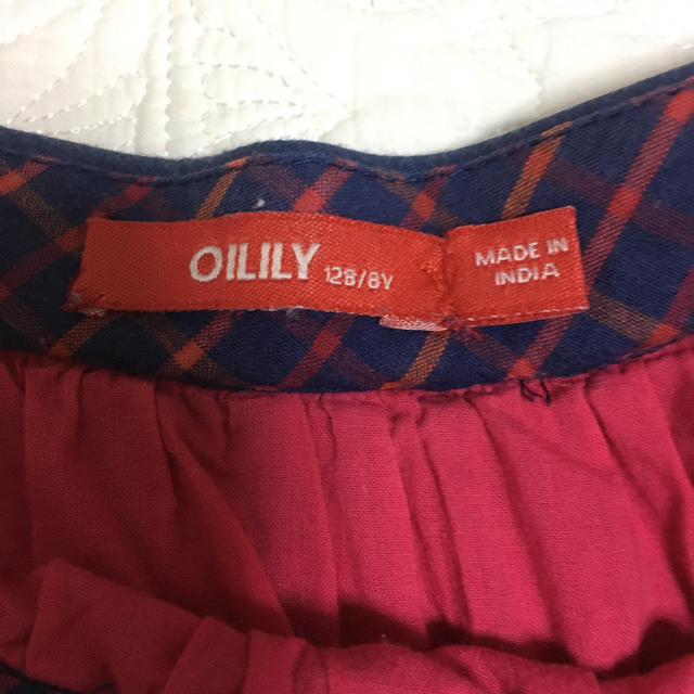 OILILY(オイリリー)のロナルド様専用　オイリリー  ミニスカート 128 とチュニックT キッズ/ベビー/マタニティのキッズ服女の子用(90cm~)(スカート)の商品写真