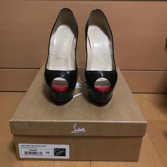 Christian Louboutin(クリスチャンルブタン)のChristian Louboutin パンプス オープントゥ レディースの靴/シューズ(ハイヒール/パンプス)の商品写真