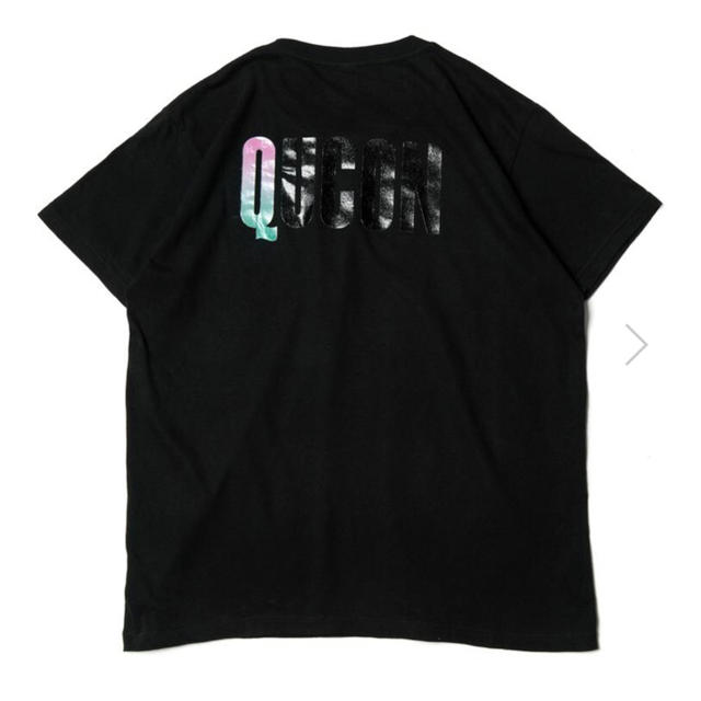 FRAGMENT(フラグメント)のQUCON 黒 Ｌ 新品 メンズのトップス(Tシャツ/カットソー(半袖/袖なし))の商品写真
