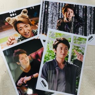 アラシ(嵐)の嵐 大野智 公式写真 4枚セット(アイドルグッズ)