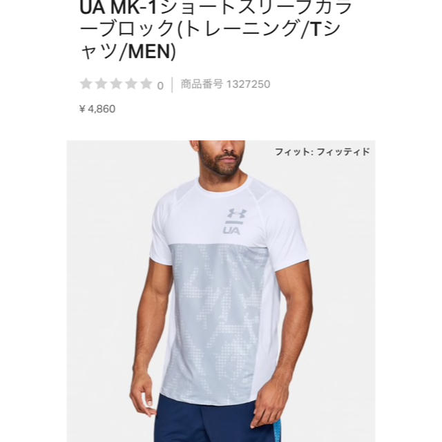 UNDER ARMOUR(アンダーアーマー)のアンダーアーマー Tシャツ サイズL メンズのトップス(Tシャツ/カットソー(半袖/袖なし))の商品写真