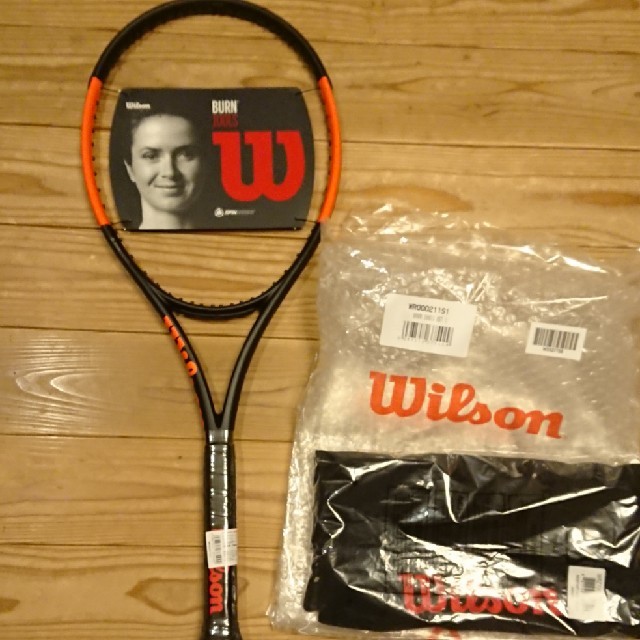 wilson(ウィルソン)のBURN 100LS 2019年仕様 G1 新品 スポーツ/アウトドアのテニス(ラケット)の商品写真