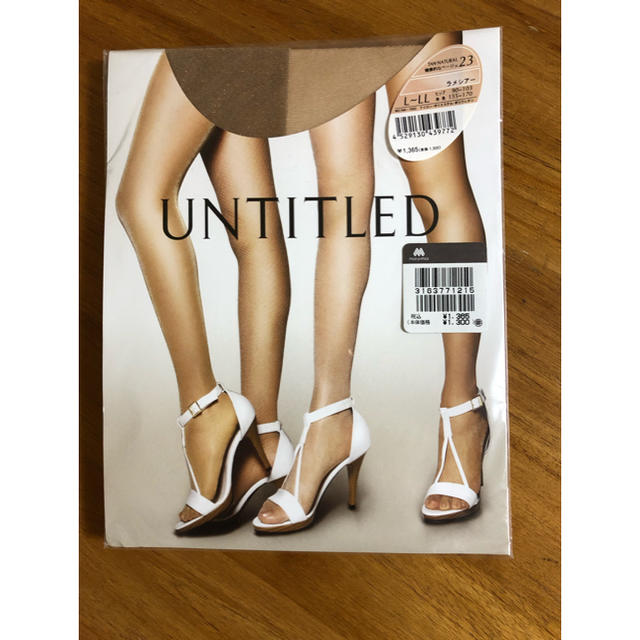 UNTITLED(アンタイトル)の新品未使用 UNTITLEDパンスト３枚セット レディースのレッグウェア(タイツ/ストッキング)の商品写真