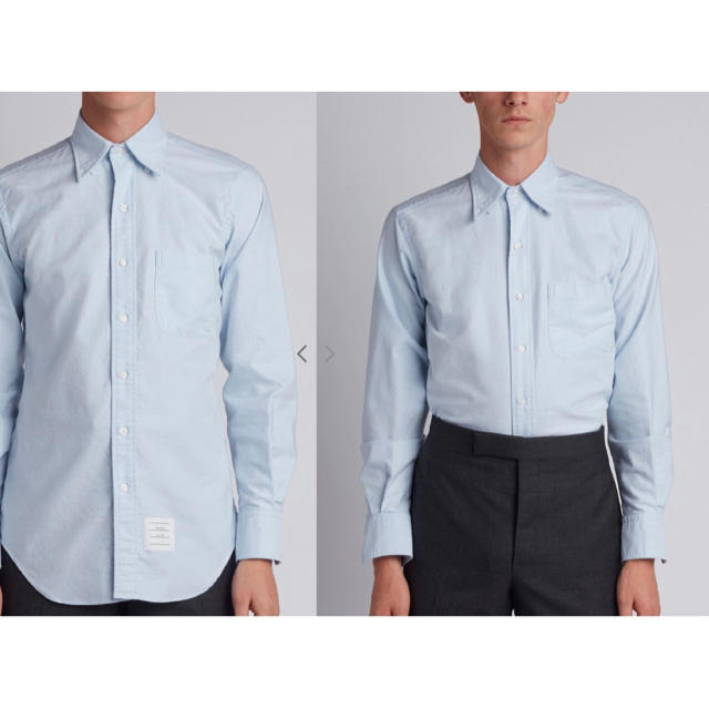 新品????THOM BROWNE クラシック オックスフォード シャツ ブルー
