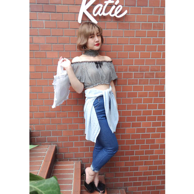 Katie(ケイティー)のKatie BABY-SITS!トップス レディースのトップス(カットソー(半袖/袖なし))の商品写真