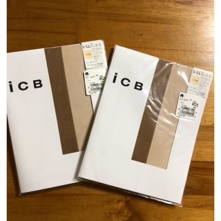 アイシービー(ICB)の新品未使用 iCB パンスト2枚セット(タイツ/ストッキング)