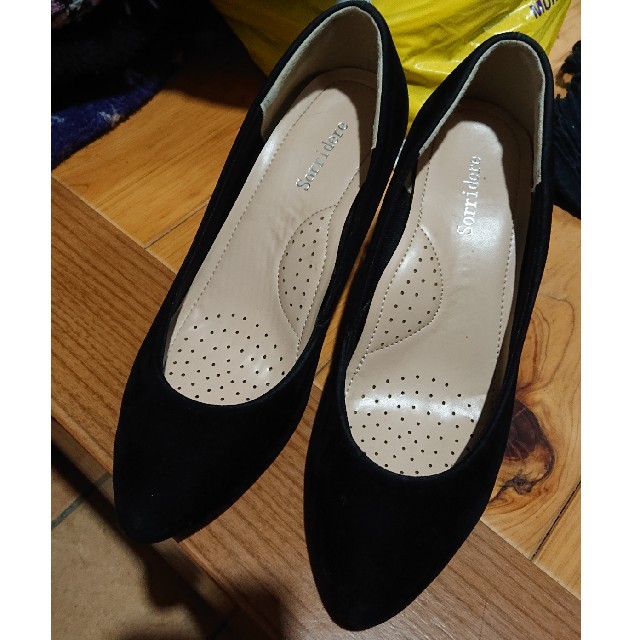 プレーンパンプスＭブラック レディースの靴/シューズ(ハイヒール/パンプス)の商品写真