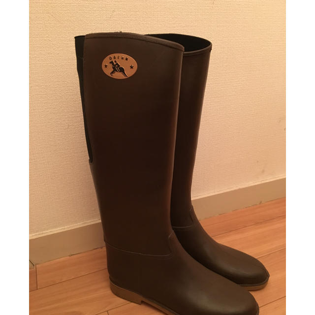 Dafna Boots(ダフナブーツ)のdafna ダフナ レインブーツ 25 ダークブラウン hunter好き レディースの靴/シューズ(レインブーツ/長靴)の商品写真