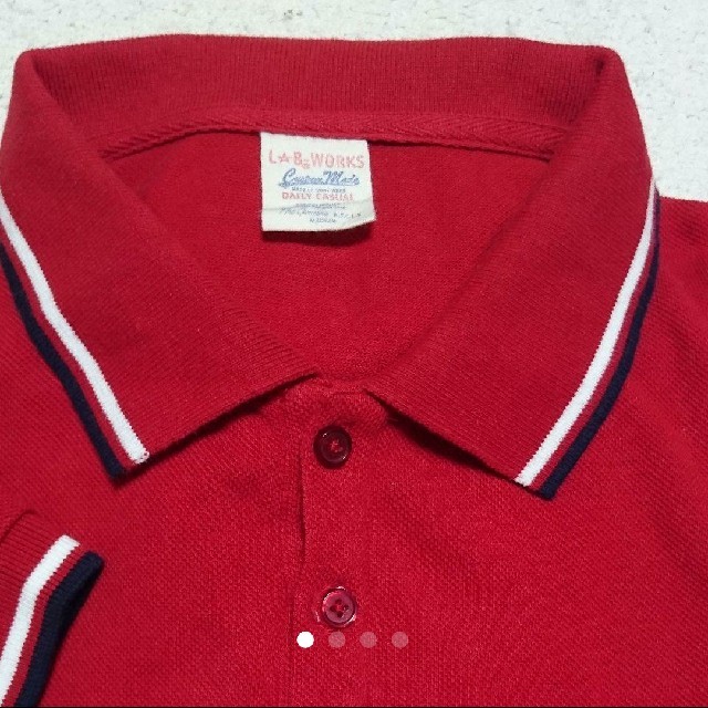 Right-on(ライトオン)の✨美品✨激安✨ ライトオン 赤ポロシャツ レディースのトップス(ポロシャツ)の商品写真