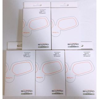 シックスパッド(SIXPAD)のジェル 5個 10枚body fit sixpad シックスパッド 純正 正規品(トレーニング用品)