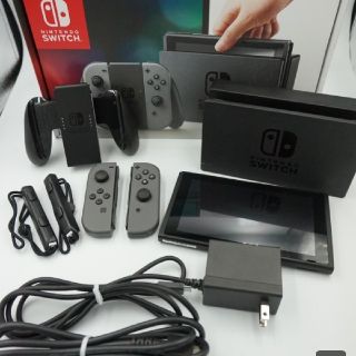 ニンテンドースイッチ(Nintendo Switch)の任天堂Switchグレー 送料無料(家庭用ゲーム機本体)