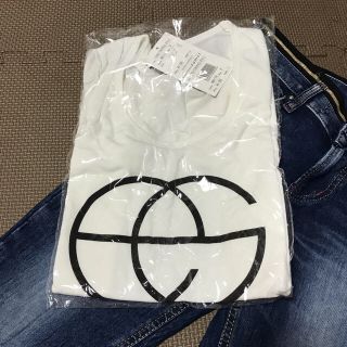 エゴイスト(EGOIST)の新品 エゴイスト ホワイトTシャツ(Tシャツ(半袖/袖なし))