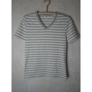 ギャップ(GAP)の3885　美品　Gap　シンプル　半袖　Vネック　ボーダー　tシャツ　人気(Tシャツ/カットソー(半袖/袖なし))