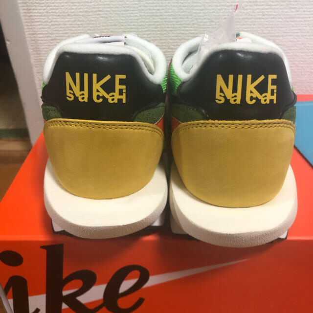 sacai(サカイ)の正規品 NIKE LD ワッフル SACAI グリーン 27.0cm メンズの靴/シューズ(スニーカー)の商品写真