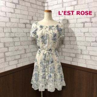 レストローズ(L'EST ROSE)のL'EST ROSE シースルー ワンピース(ひざ丈ワンピース)