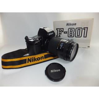 ニコン(Nikon)の美品★NikonF-801史上初1/8000秒高速シャッタ-実現/フイルムカメラ(フィルムカメラ)