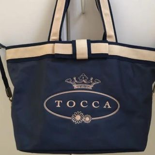 トッカ(TOCCA)のTOCCA トートバッグ マザーズバッグ ポーチ付(マザーズバッグ)