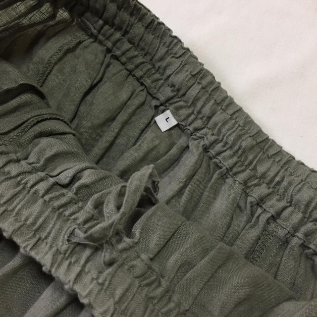 MUJI (無印良品)(ムジルシリョウヒン)の無印良品 リネン100% ロングスカート レディースのスカート(ロングスカート)の商品写真