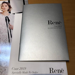 Rene♡ 2020年 DM雑誌掲載 フラワージャガードコート