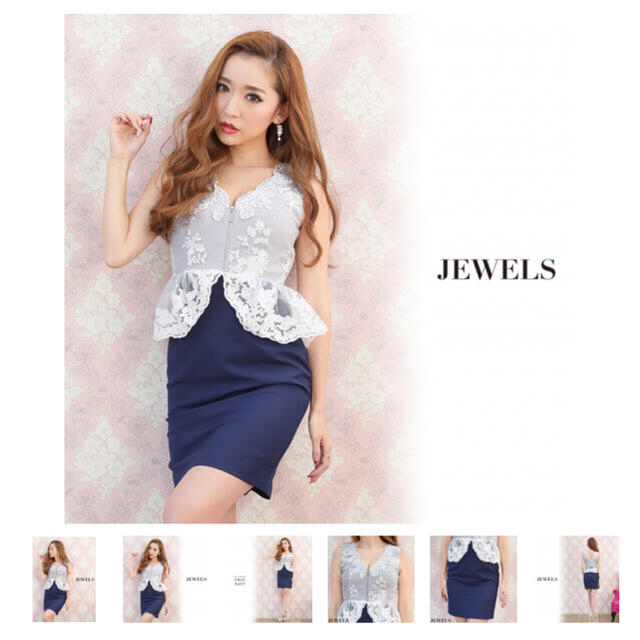 JEWELS(ジュエルズ)のJEWELS ミニドレス レディースのフォーマル/ドレス(ミニドレス)の商品写真