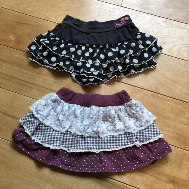 3can4on(サンカンシオン)のハッシュアッシュ・3カン4オン キュロット キッズ/ベビー/マタニティのキッズ服女の子用(90cm~)(Tシャツ/カットソー)の商品写真