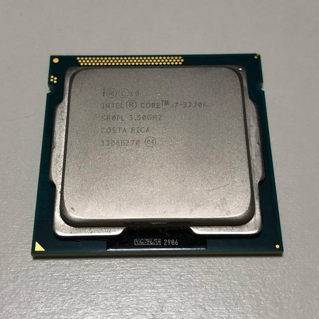 CPU CORE i7-3770K - PCパーツ