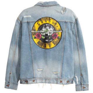 希少】GUNS N' ROSES デニムジャケットの通販 by van's shop｜ラクマ